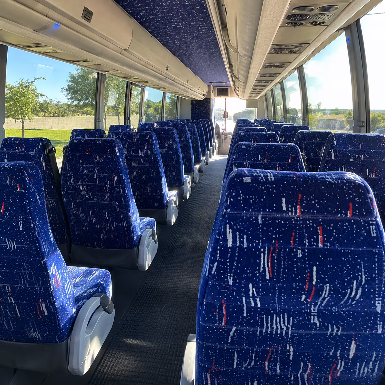 charter bus rentals for georgetown youth sports teams and athletic travel