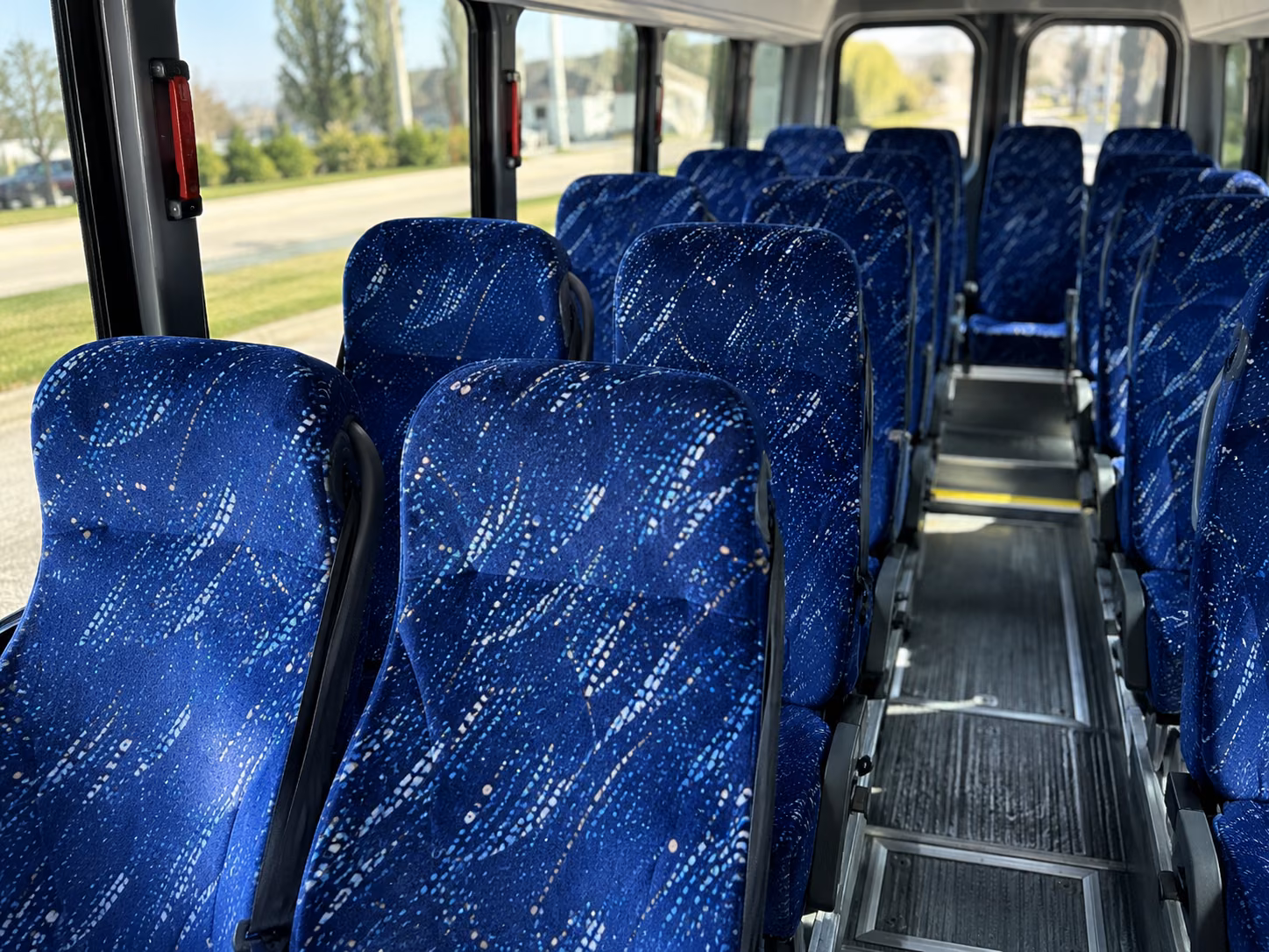 georgetown 18 passenger minibus interior
