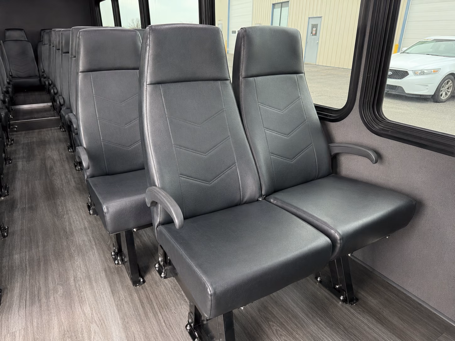 georgetown 20 passenger minibus inside