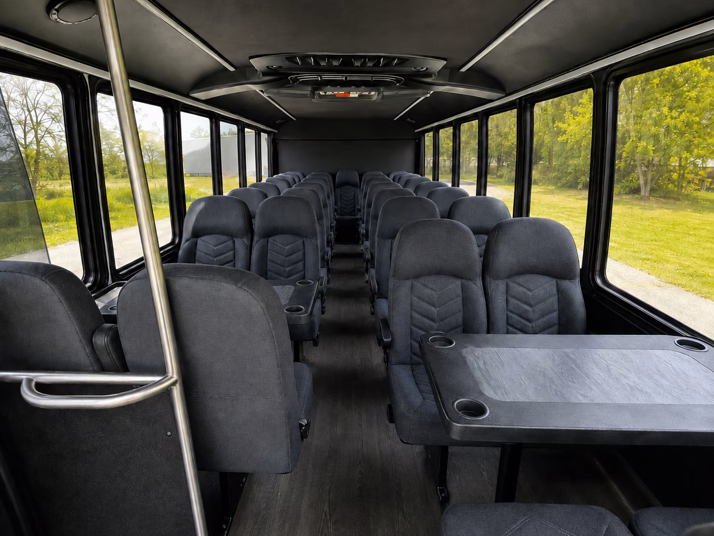 georgetown 20 passenger minibus interior