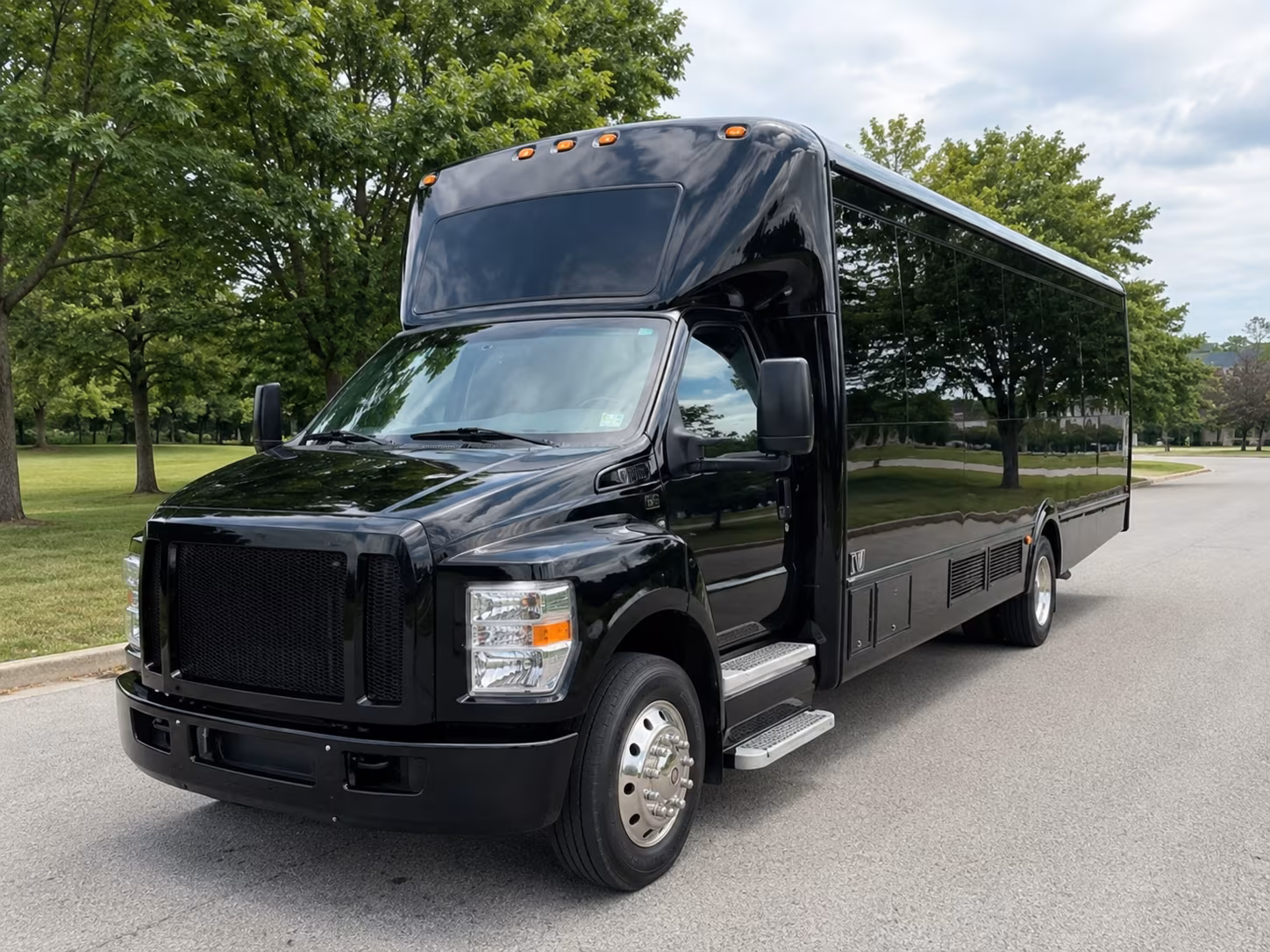 georgetown anniversary party bus rental