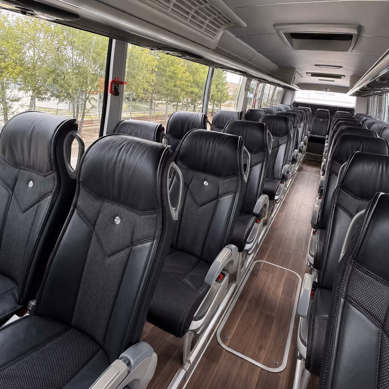 georgetown charter bus inside