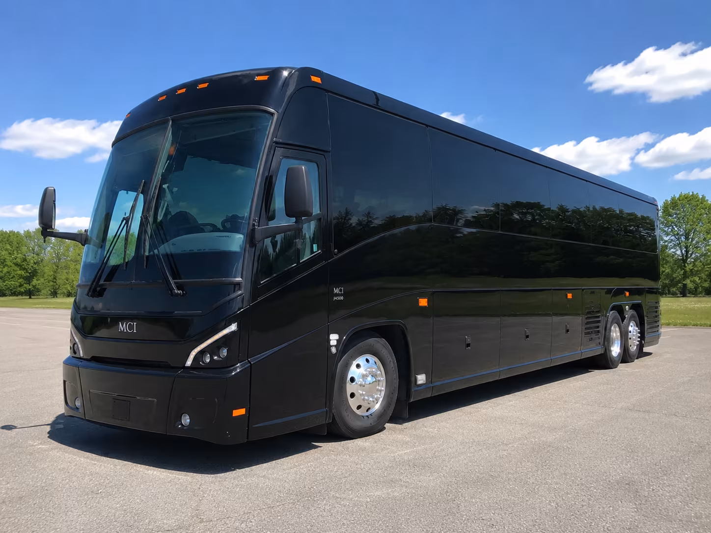 georgetown long distance charter bus rental