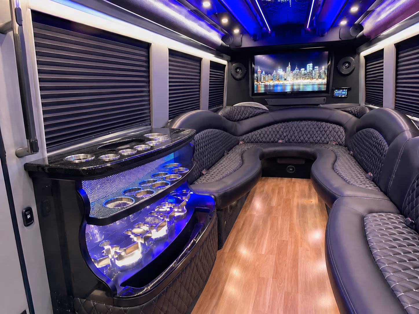 georgetown new years eve party bus rental