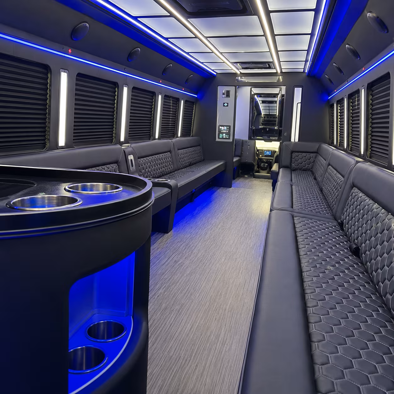 georgetown party bus inside