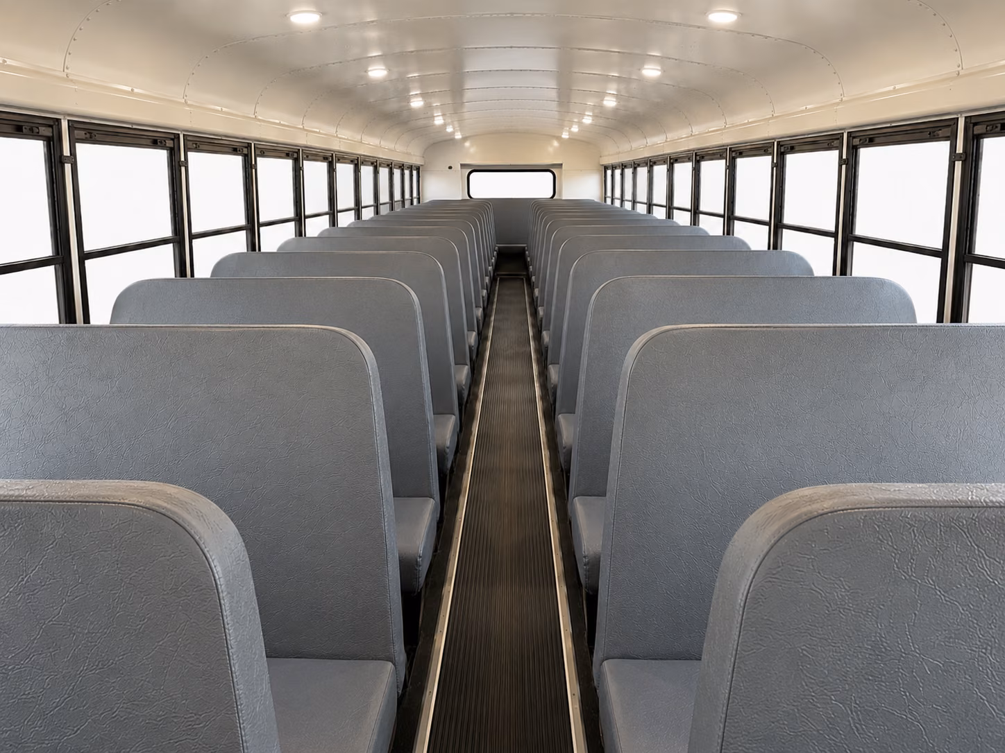 georgetown school bus inside