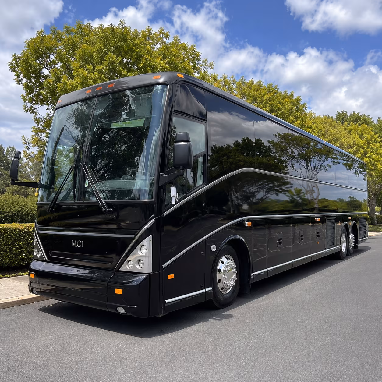 georgetown wedding charter bus rental