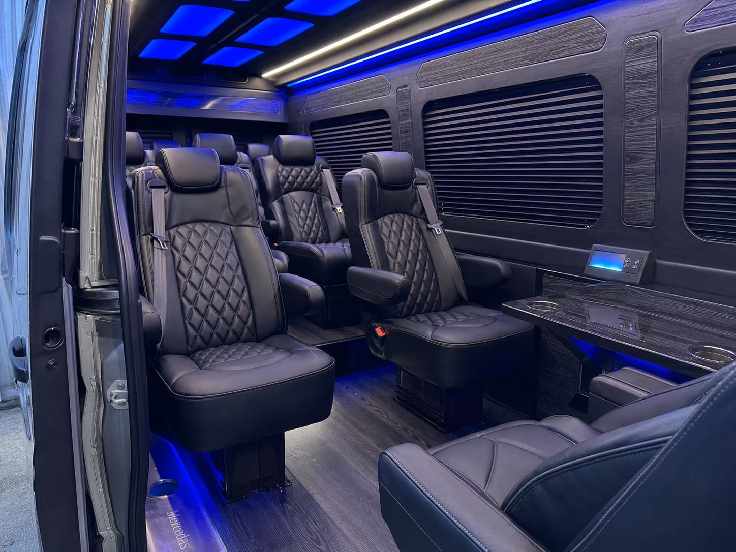sprinter van transportation for groups and events across georgetown